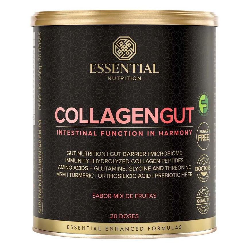 Collagen Gut Mix de Frutas - (460g) - Essential Nutrition