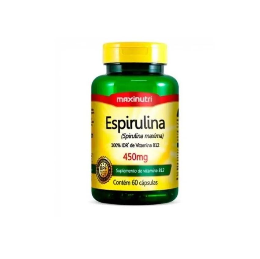 Espirulina 450Mg (60 cápsulas) - Padrão: Único