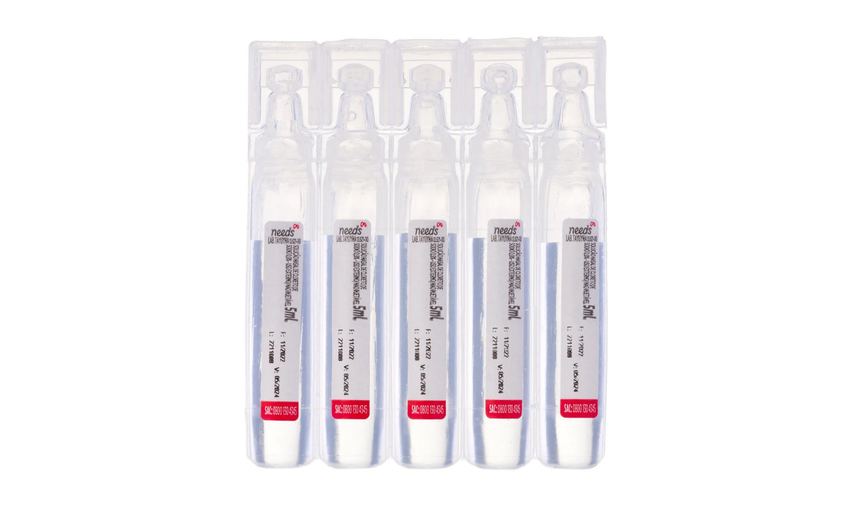 Soro Fisiológico Cloreto de Sódio 0,9% Needs 10 Ampolas de 5ml