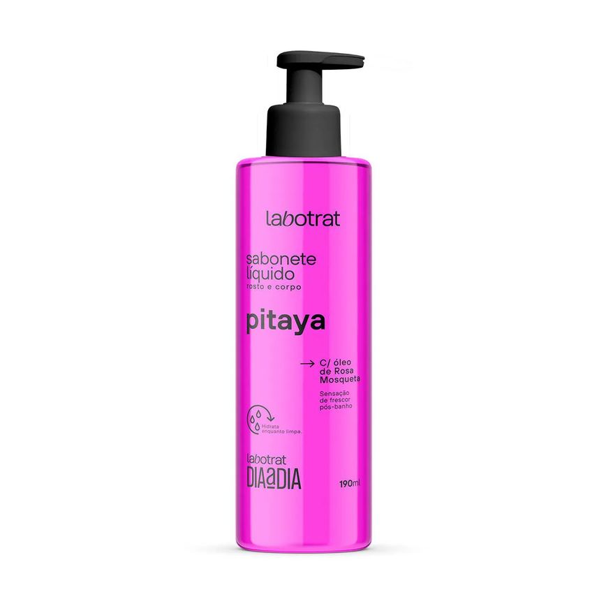Sabonete Líquido Rosto e Corpo Labotrat Dia a Dia Pitaya 190ml