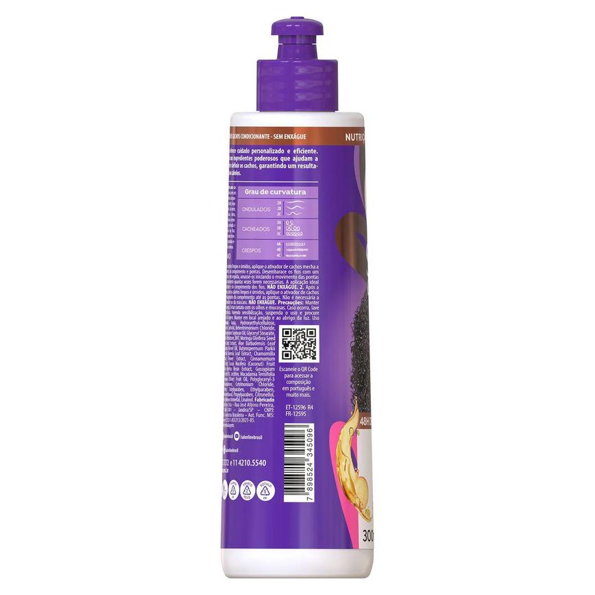 Ativador de Cachos Salon Line S.O.S Super Óleos Nutritivo 300ml