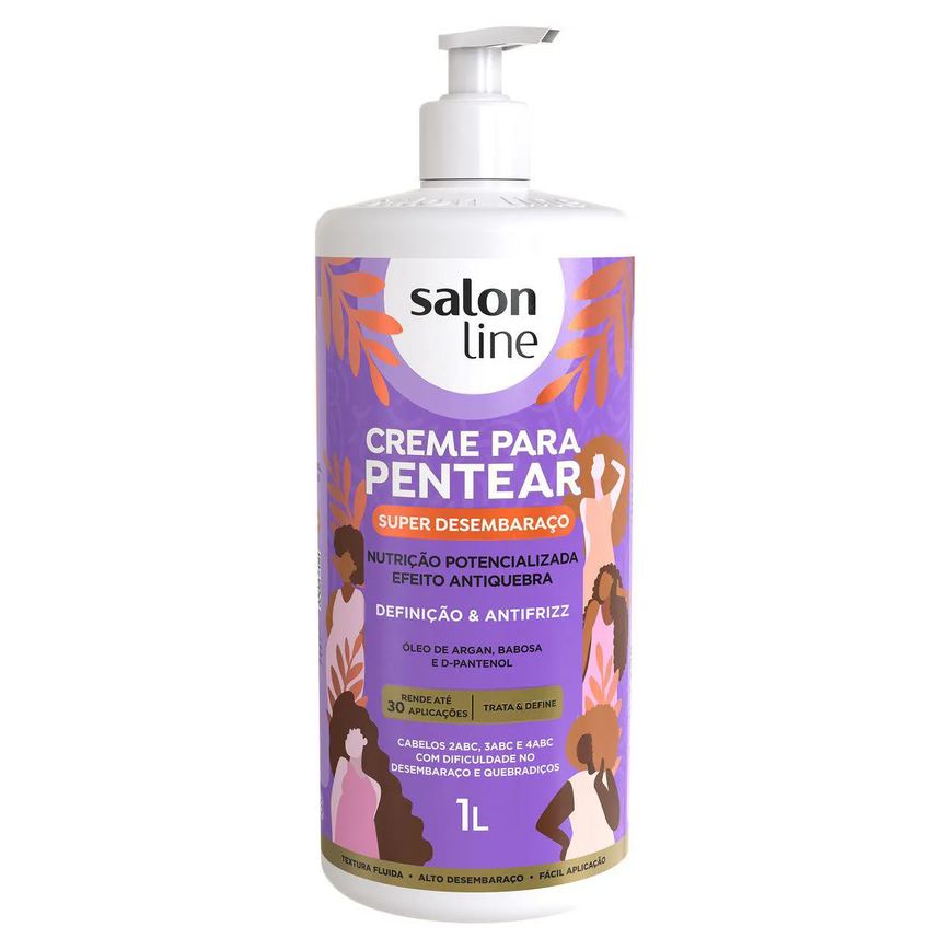 Creme para Pentear Salon Line Super Desembaraço 1L