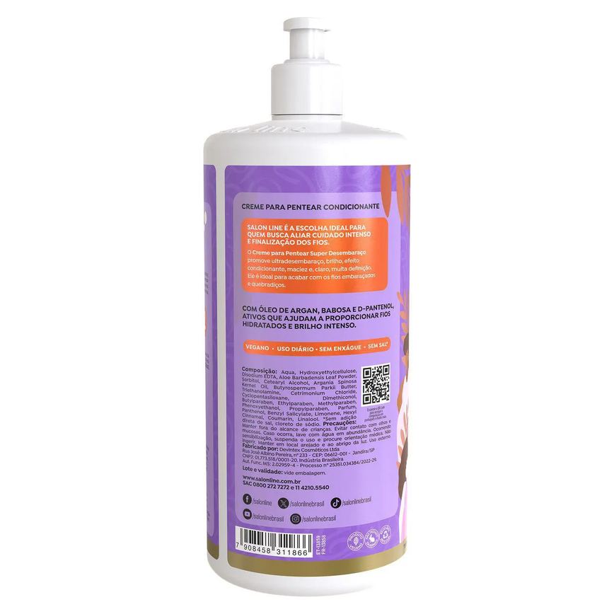 Creme para Pentear Salon Line Super Desembaraço 1L