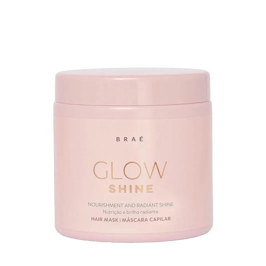 Máscara de Nutrição Braé Glow Shine 500g - Brilho Radiante