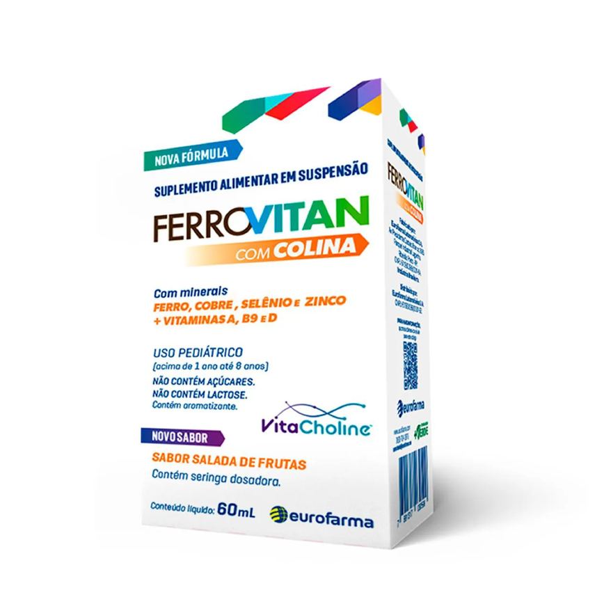 Polivitamínico Ferrovitan Salada de Frutas 60ml