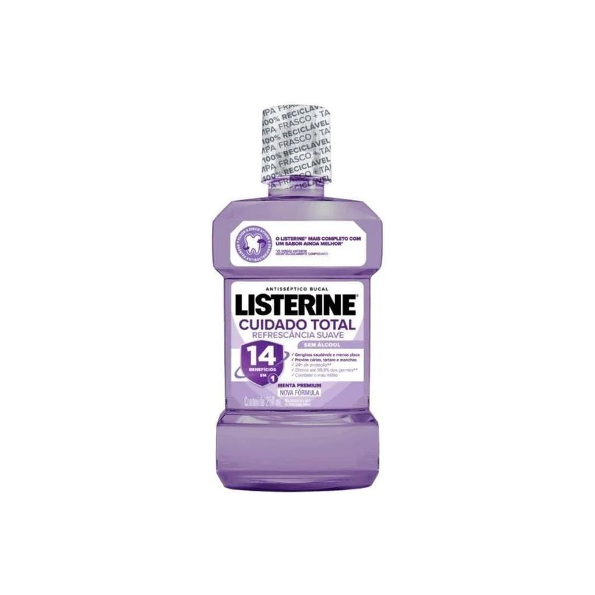 Enxaguatório Bucal Listerine Cuidado Total Zero 250ml