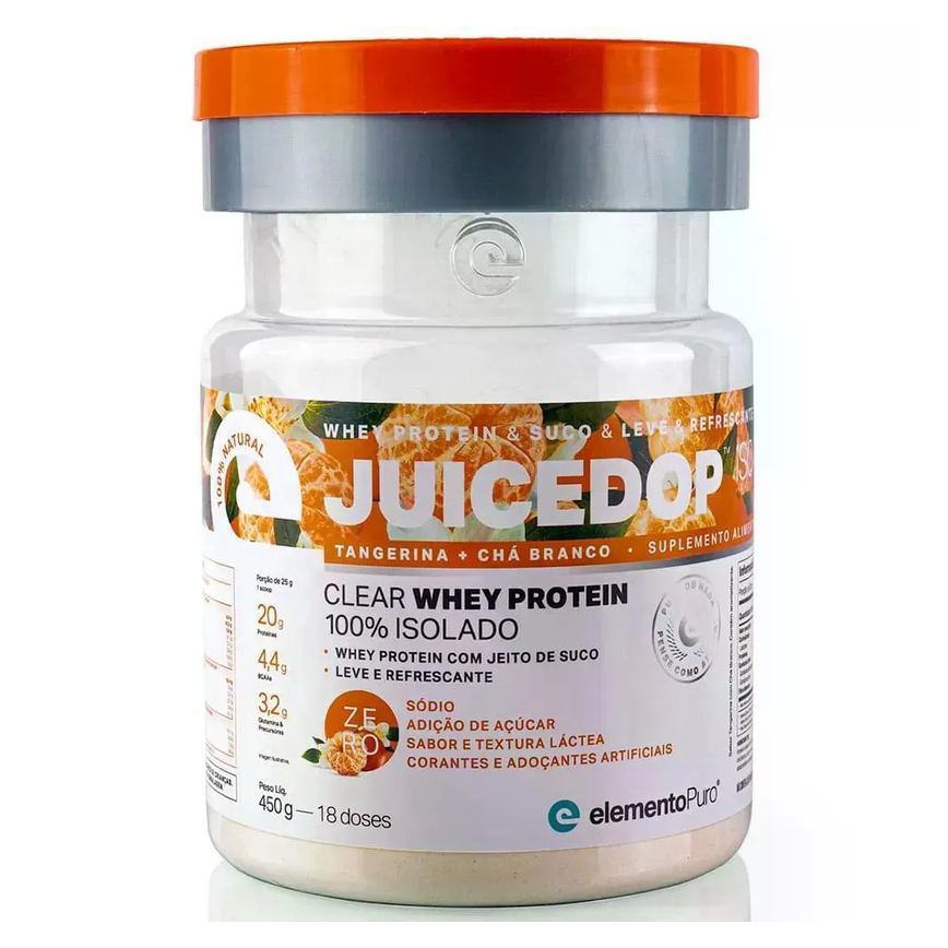 Juicedop Tangerina com Cha Branco 450g