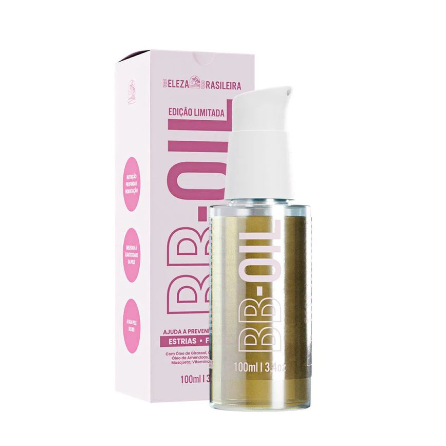 Óleo Corporal BB Oil Beleza Brasileira Antiestrias 100ml