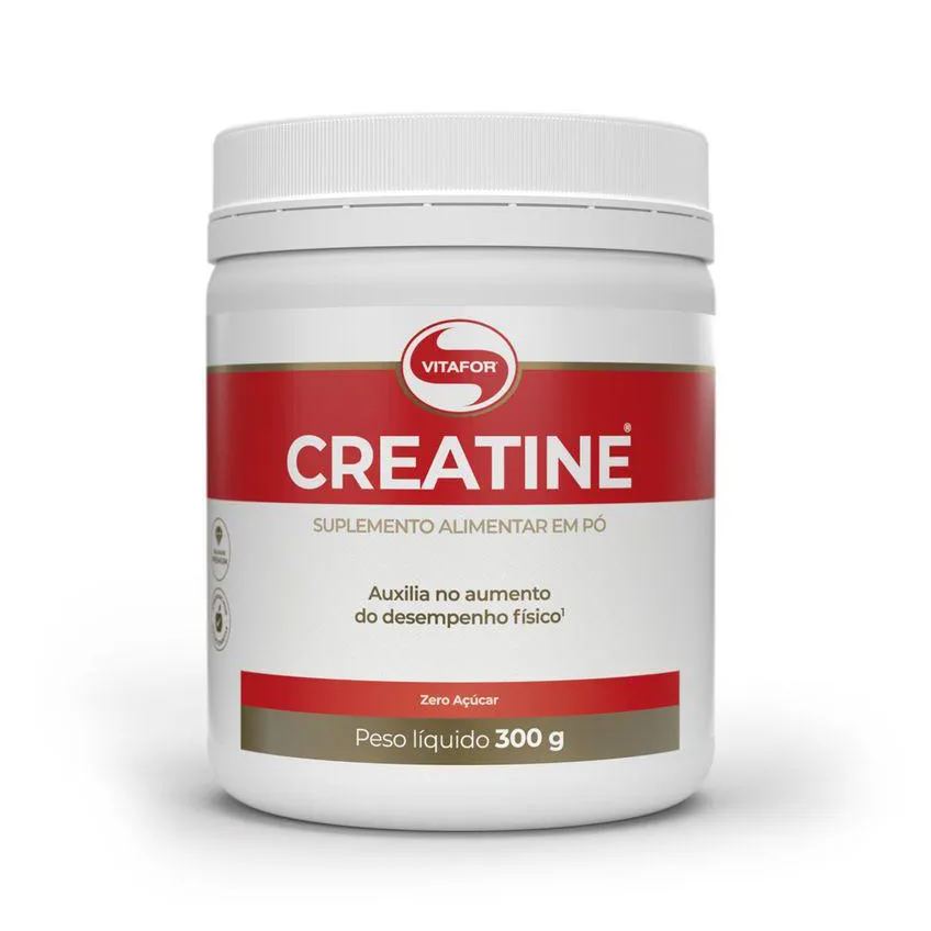Creatina Vitafor 100% Pura Creatine 300g Monohidratada