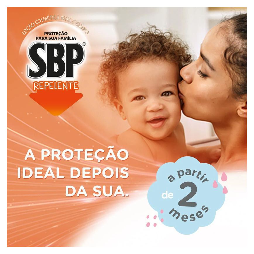 Repelente Infantil SBP Baby Icaridina Sem Fragrância Loção 100ml