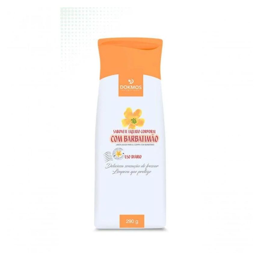Sabonete Líquido Corporal com Barbatimão - Dokmos - 290ml