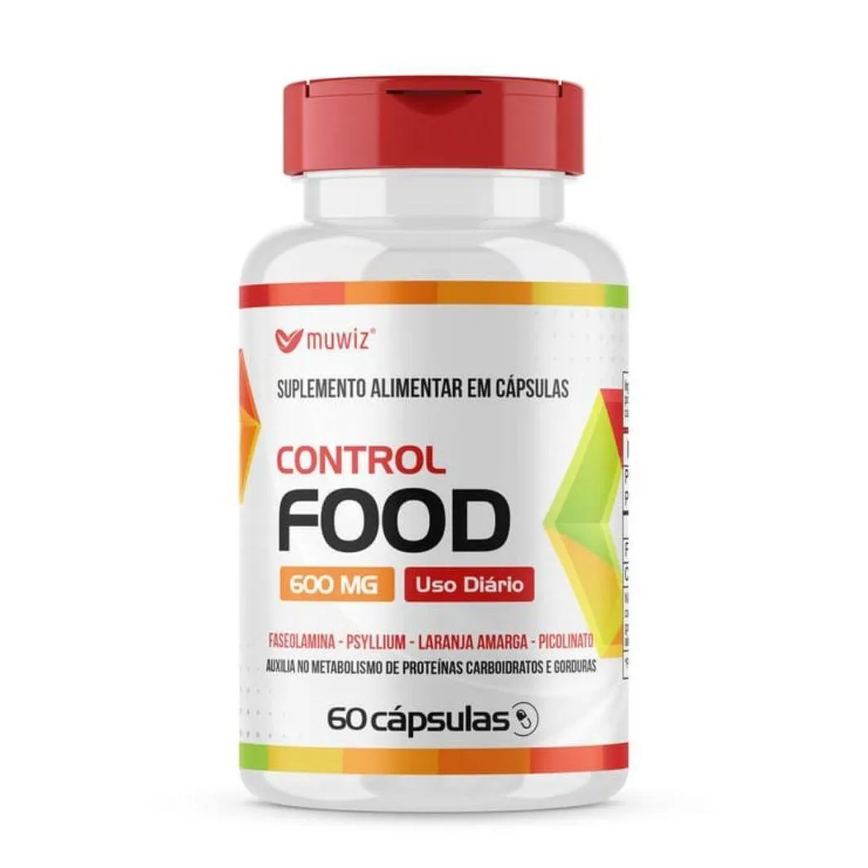 Control Food Metabolismo 60 cápsulas 600mg Muwiz