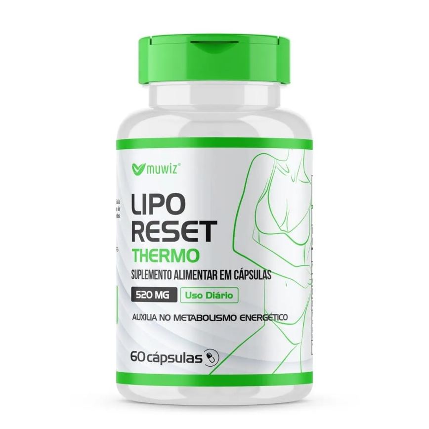 Lipo Reset Thermo 60 cápsulas 500mg Muwiz