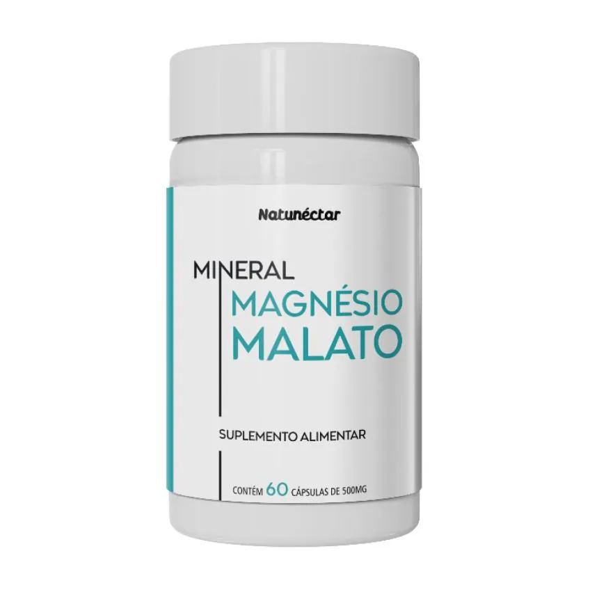 Magnésio Malato 260mg 60 Cápsulas - Natunéctar