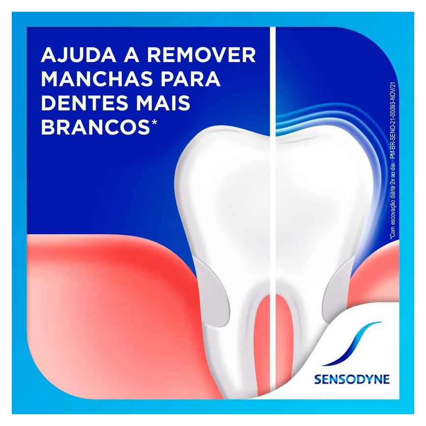 Creme Dental Sensodyne Branqueador Extra Fresh Antitártaro 90g