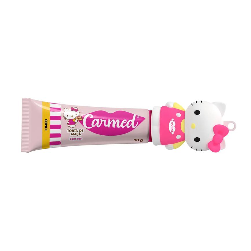 Hidratante Labial Carmed Hello Kitty Maçã do Amor 10g
