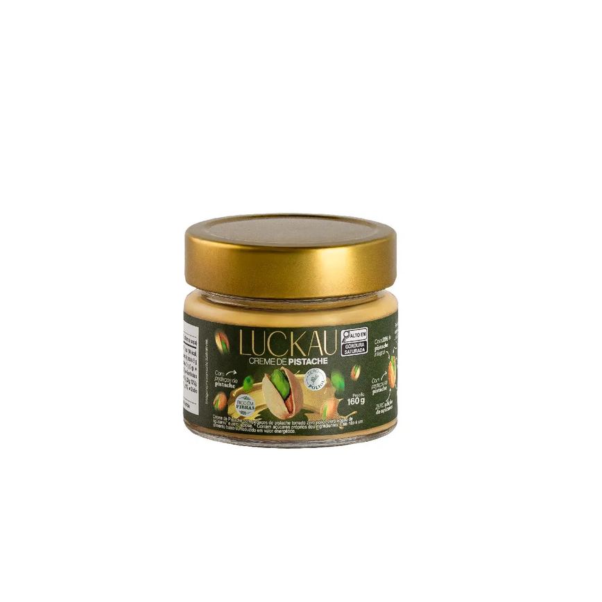 Creme de Pistache Luckau Zero Açúcar e Lactose 160g