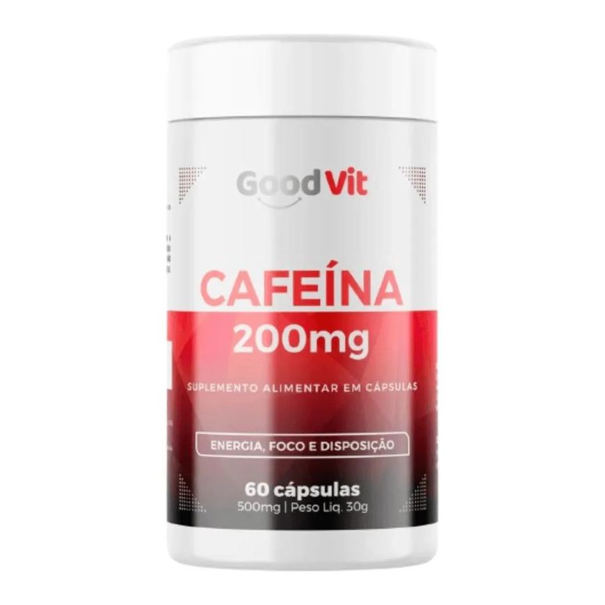 Cafeína 200Mg C/60 cápsulas - Good Vit