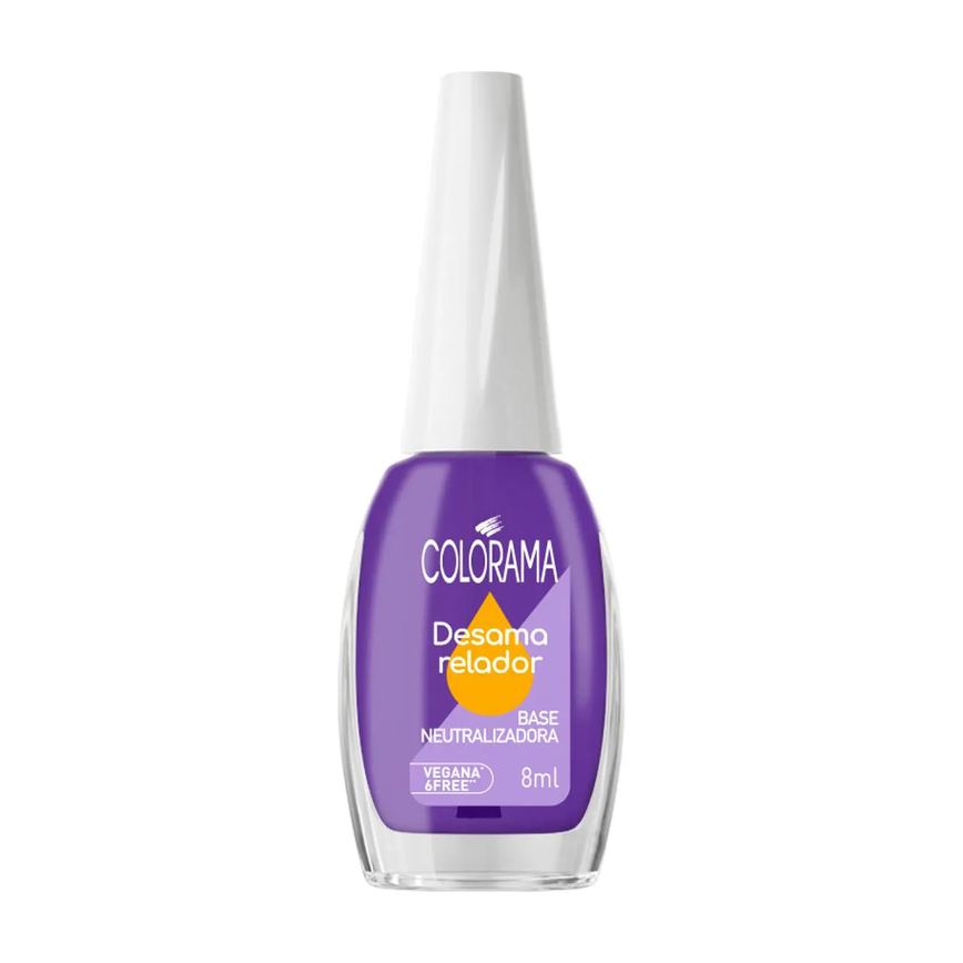 Esmalte Base Neutralizadora Colorama Salva Unhas Desamarelador 8ml