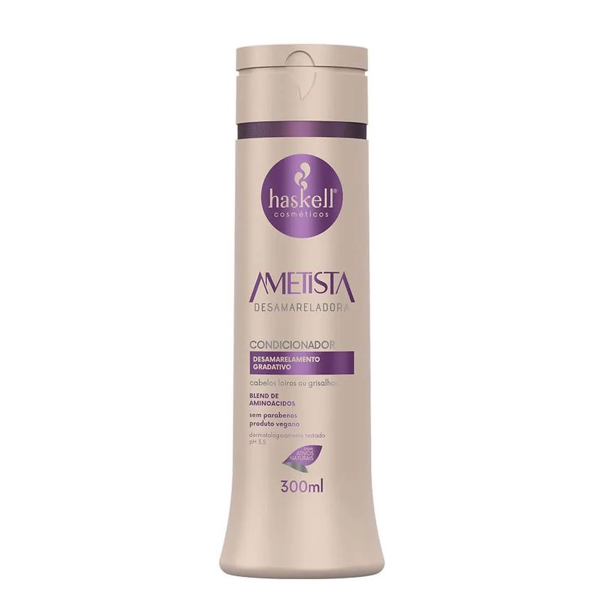Condicionador Ametista Desamareladora 300ml - Haskell Cosméticos
