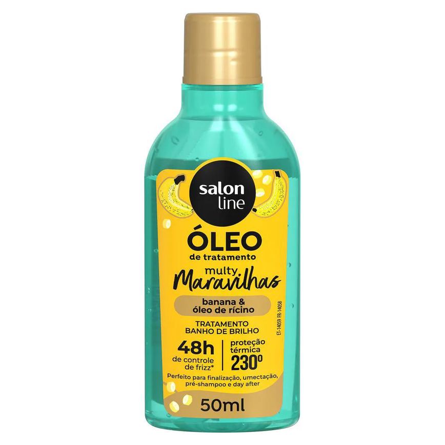 Óleo de Tratamento Capilar Salon Line Multy Maravilhas Banana 50ml