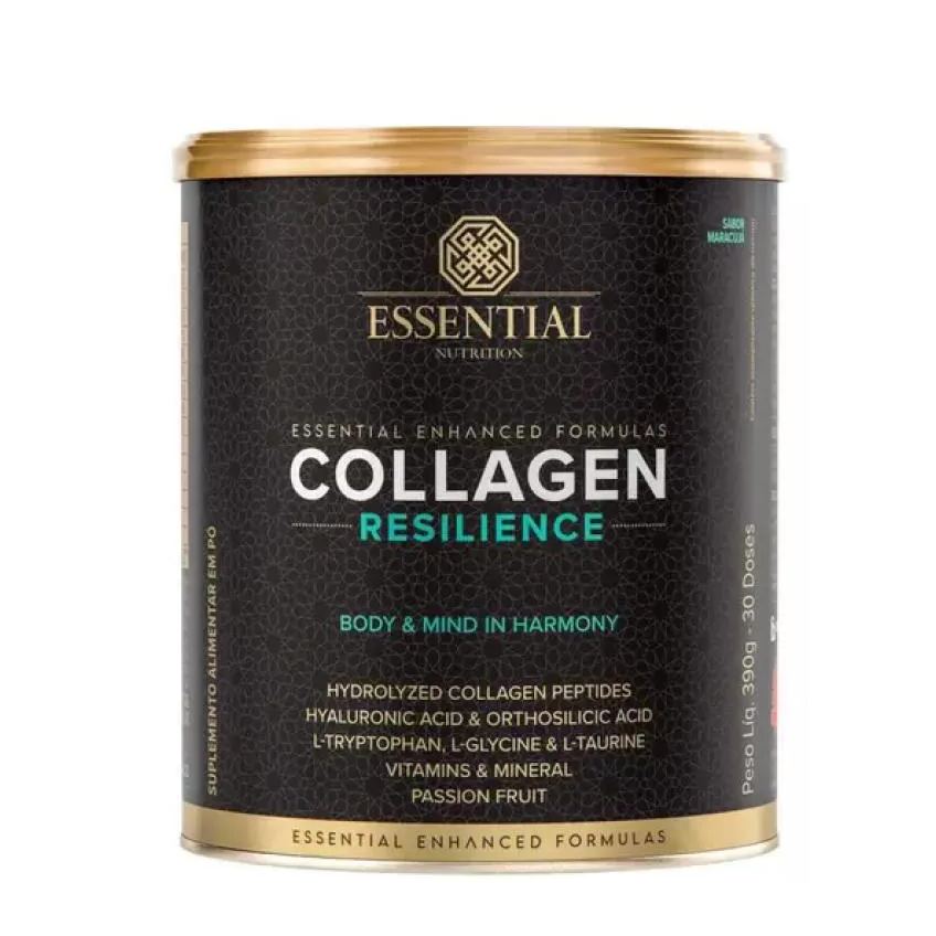 Colágeno Resilience Sabor Maracujá 390g Essential Nutrition