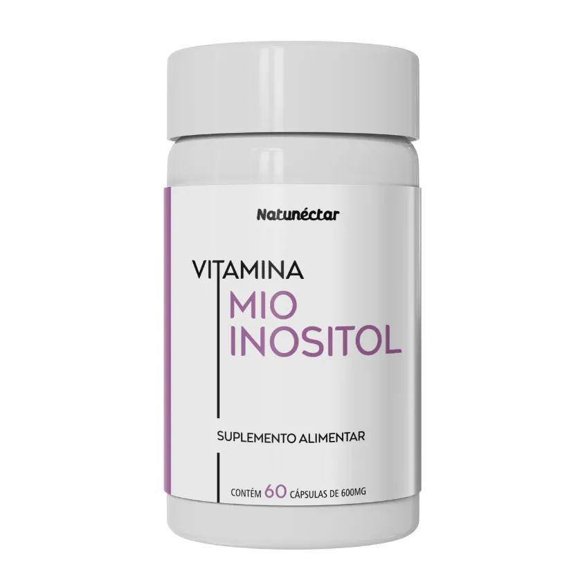 Mio Inositol 500mg 60 Cápsulas - Natunéctar