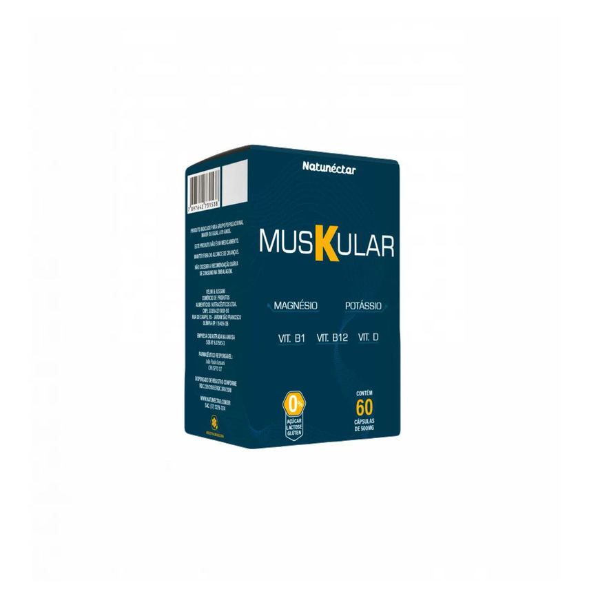 Muskular - Potássio+ Magnésio+ Vit D B1 e B12