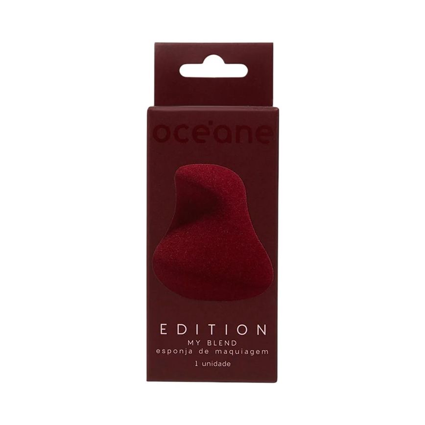 Esponja de Maquiagem My Blend Océane Vinho 1 unidade