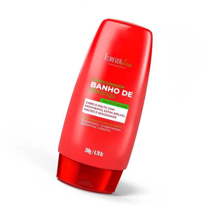 Forever Liss - Banho de Morango Condicionador 200g