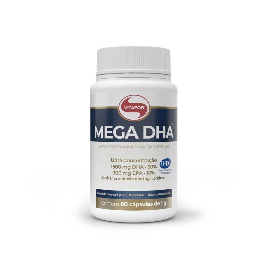 Mega Dha 60 Cápsulas. Vitafor