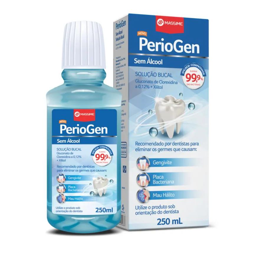 Periogen 250ml - sem Alcool - Massime