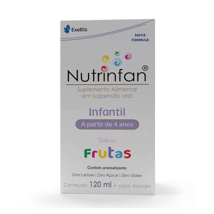 Polivitamínico Nutrinfan Infantil Frutas 120ml + Copo Dosador