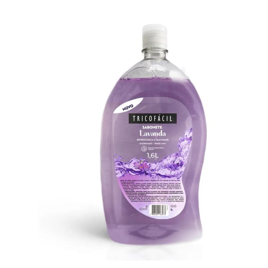 Sabonete Líquido Lavanda 1,6 Litros Tricofácil
