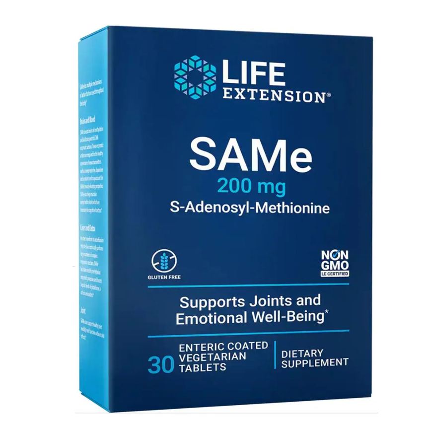 Same 200 Mg 30 Comprimidos Revestimento Entérico - Life Extension