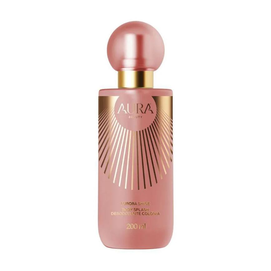 Body Splash Aurora Shine Aura Beauty 200ml