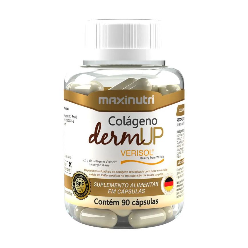 COLáGENO DERMUP VERISOL + VITAMINAS A-C-E E SELêNIO 90 CáPS MAXINUTRI