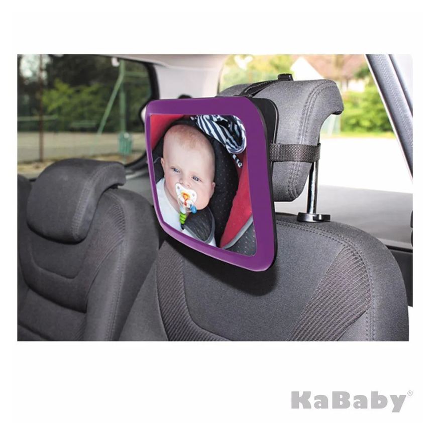 Espelho Retrovisor Grande para Banco Traseiro Kababy Roxo
