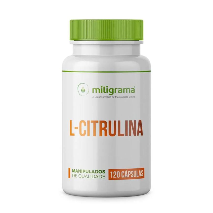 L-citrulina Malato 500mg 120 cápsulas