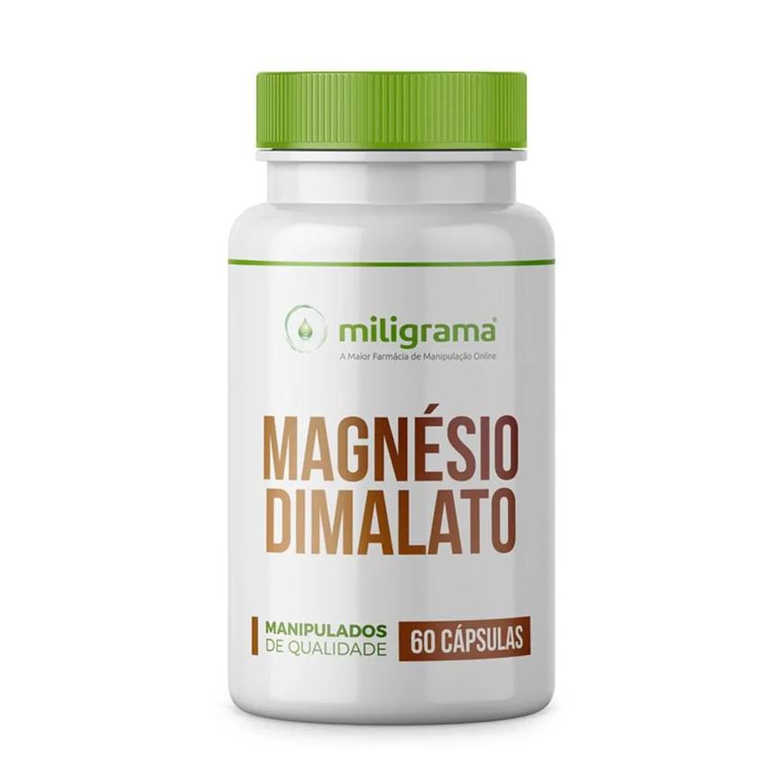Magnésio Dimalato 400mg 60 cápsulas