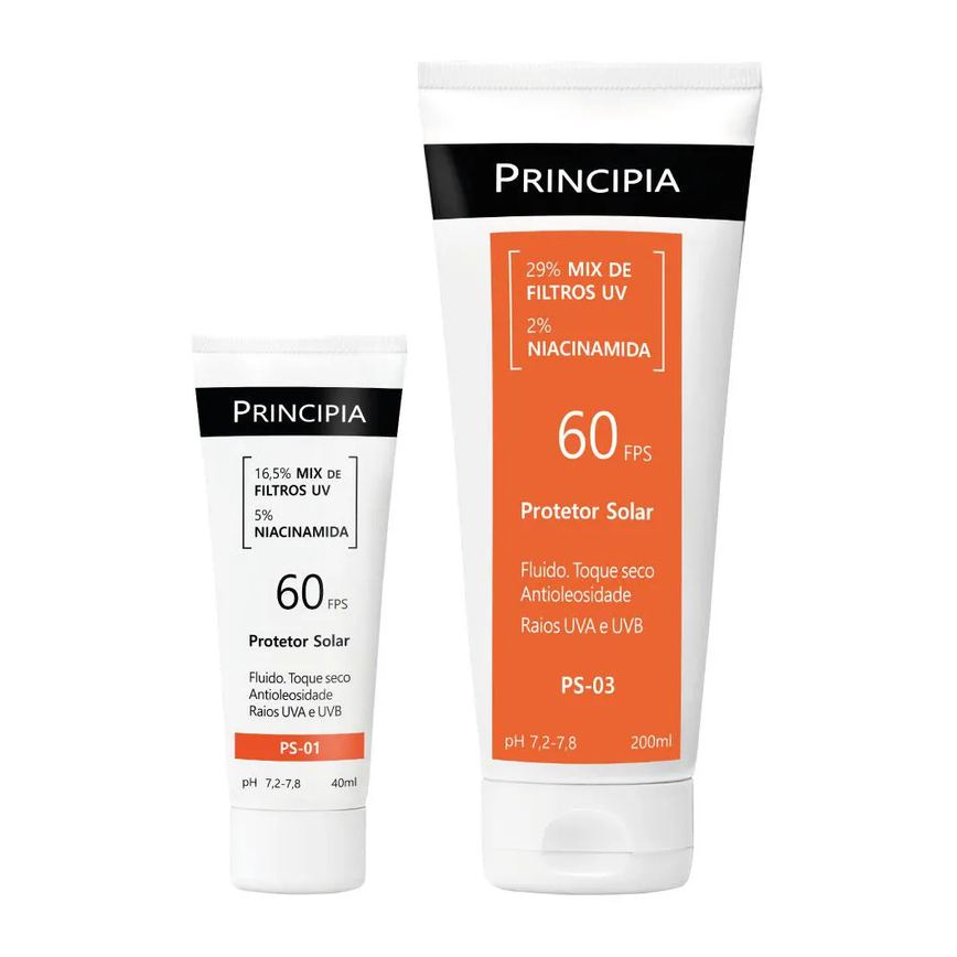 Principia Kit Proteção Solar Facial e Corporal Fps60