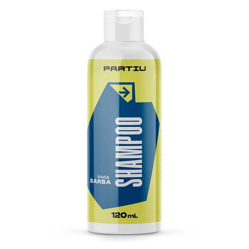 Shampoo para Barba Vivaz Anti Ressecamento 120ml Partiu