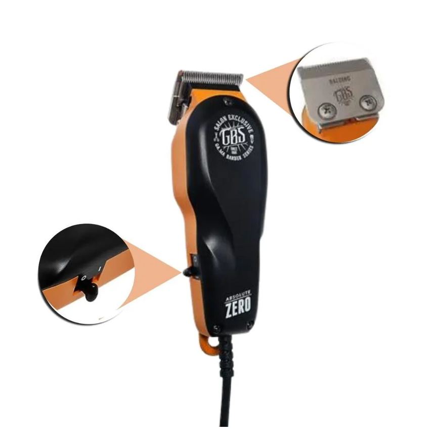 Máquina de Corte Gama Absolute Zero Gbs Barber Series 127v