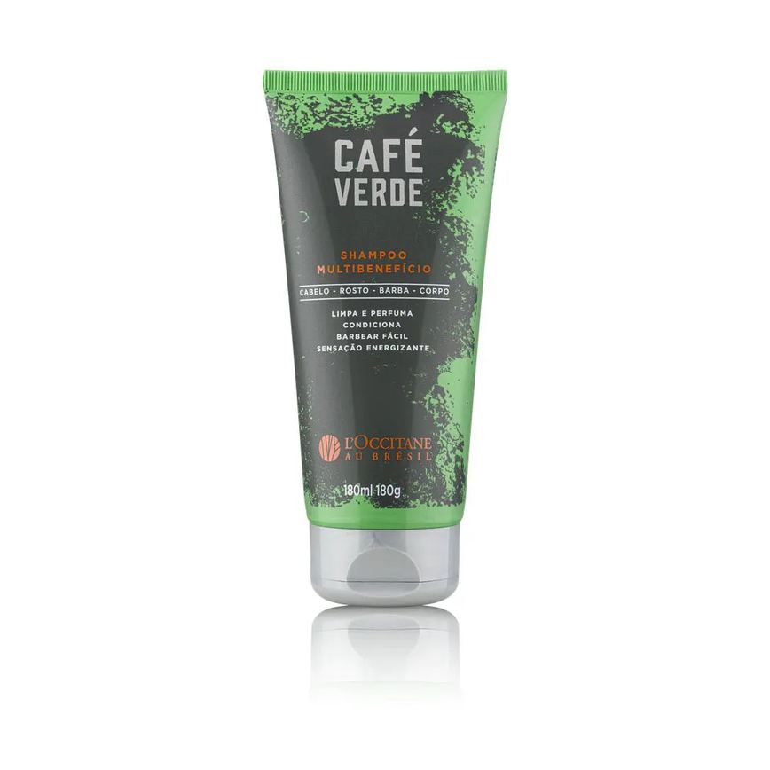 Shampoo Multibenefício Café Verde Loccitane Au Brésil 180ml