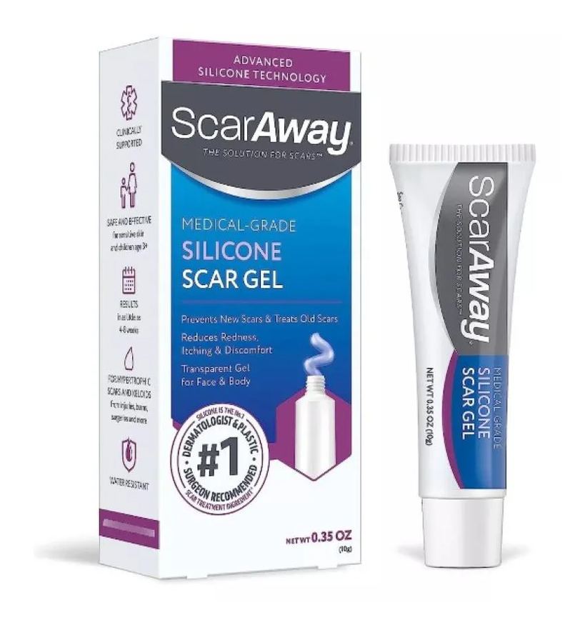 Scaraway Gel Roller Ball Para Cicatrices Queloides