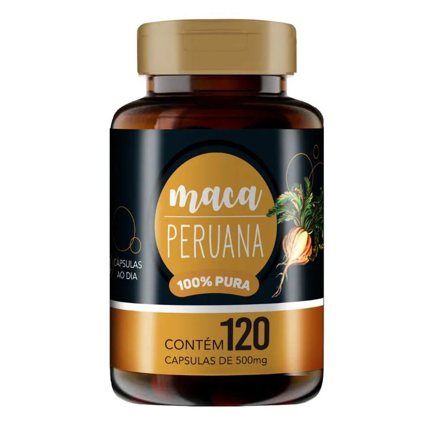 Maca Peruana 500mg 120 cápsula – Natuvite