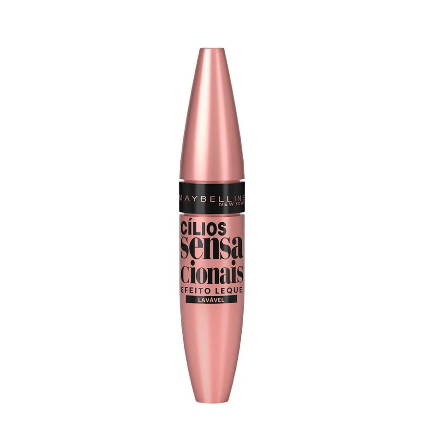 Máscara de Cílios Maybelline Cílios Sensacionais Lavável Efeito Leque 9,5ml