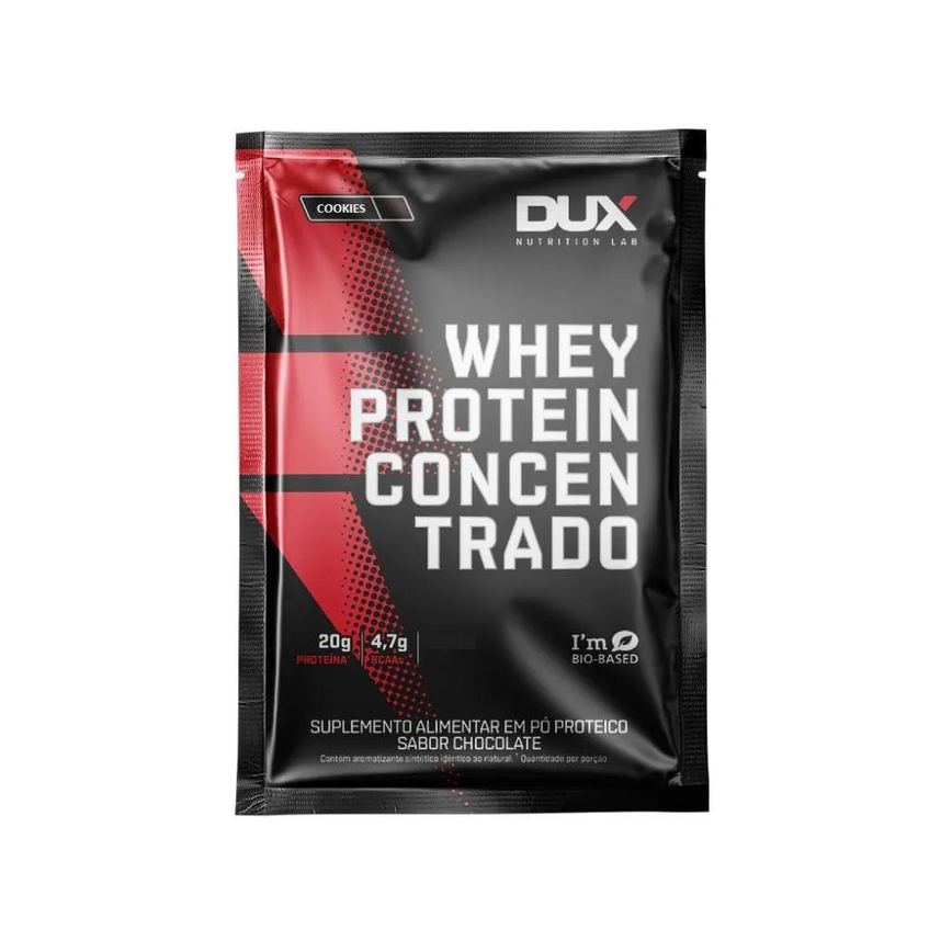 Whey Protein Concentrado (sachê 30g) - Sabor: Cookies