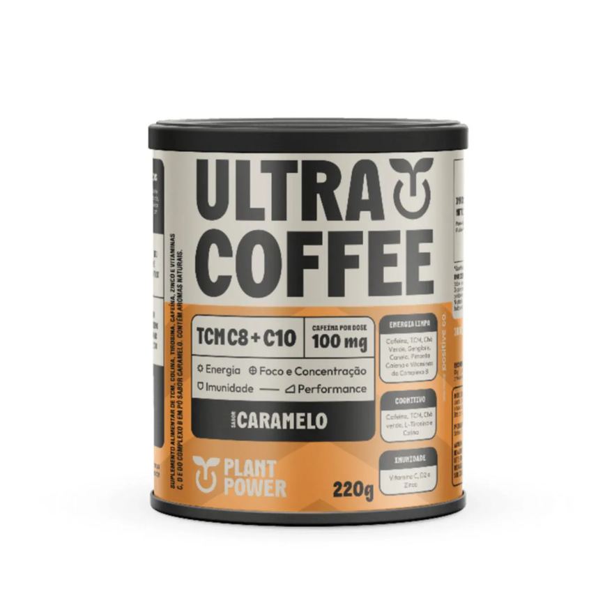 Ultra Coffee Plant Power Caramelo 220g