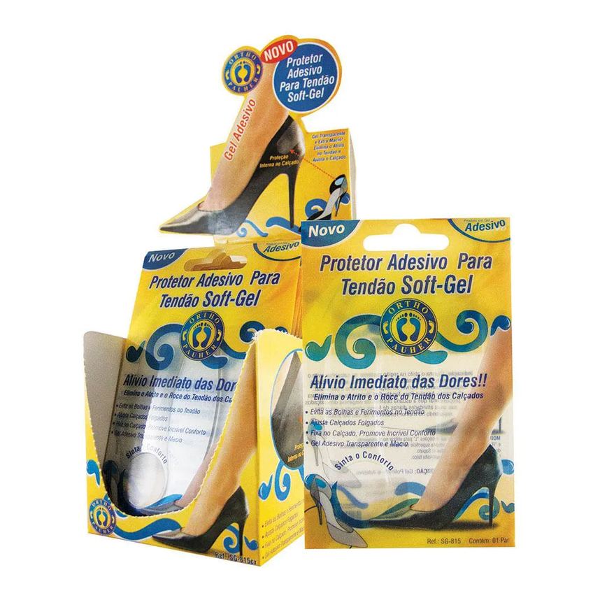 PROTETOR ADESIVO PARA TENDãO SOFT GEL SG 815 ORTHOPAUHER
